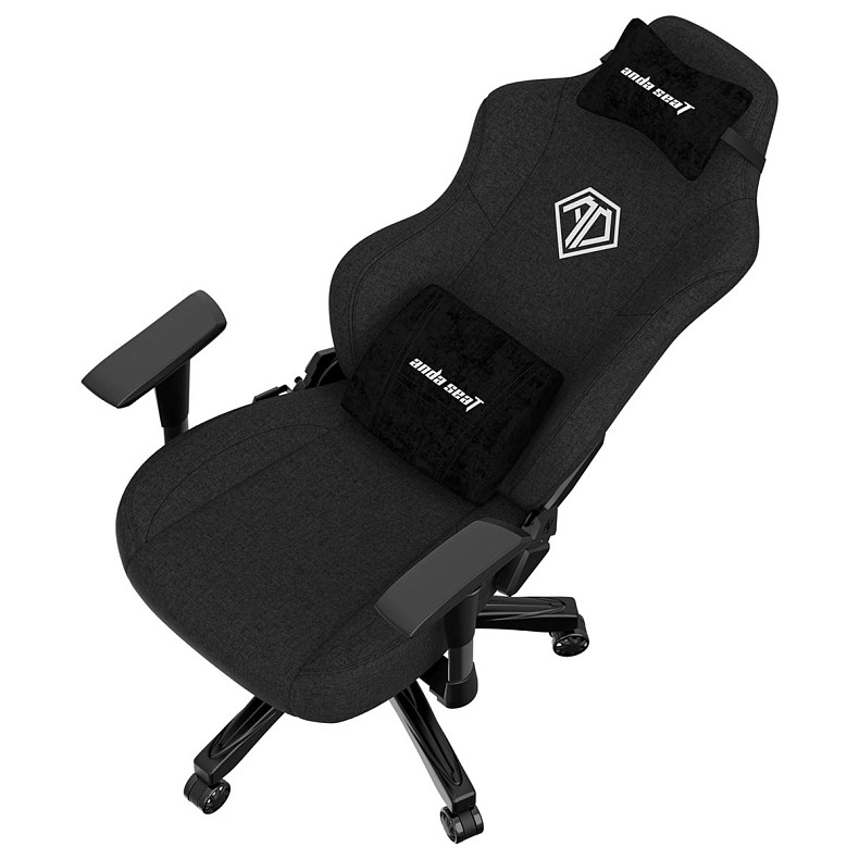 Крісло ігрове Anda Seat Phantom 3 Black Fabric Size L