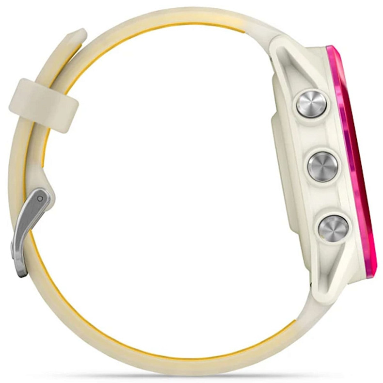 Спортивний годинник Garmin Forerunner 570 42mm Raspberry Aluminum with Translucent Bone/Mango Band (010-02970-02)
