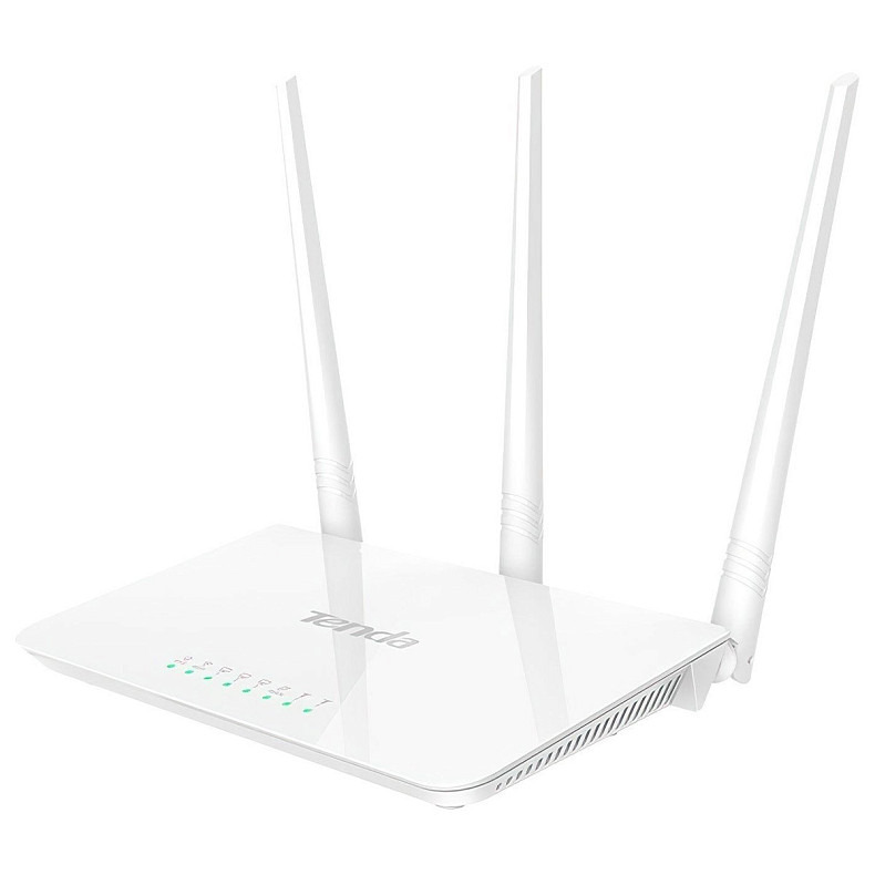 Wi-Fi Роутер Tenda F3 (N300, 1*Wan, 3*Lan, 3 антенны по 5дБи)