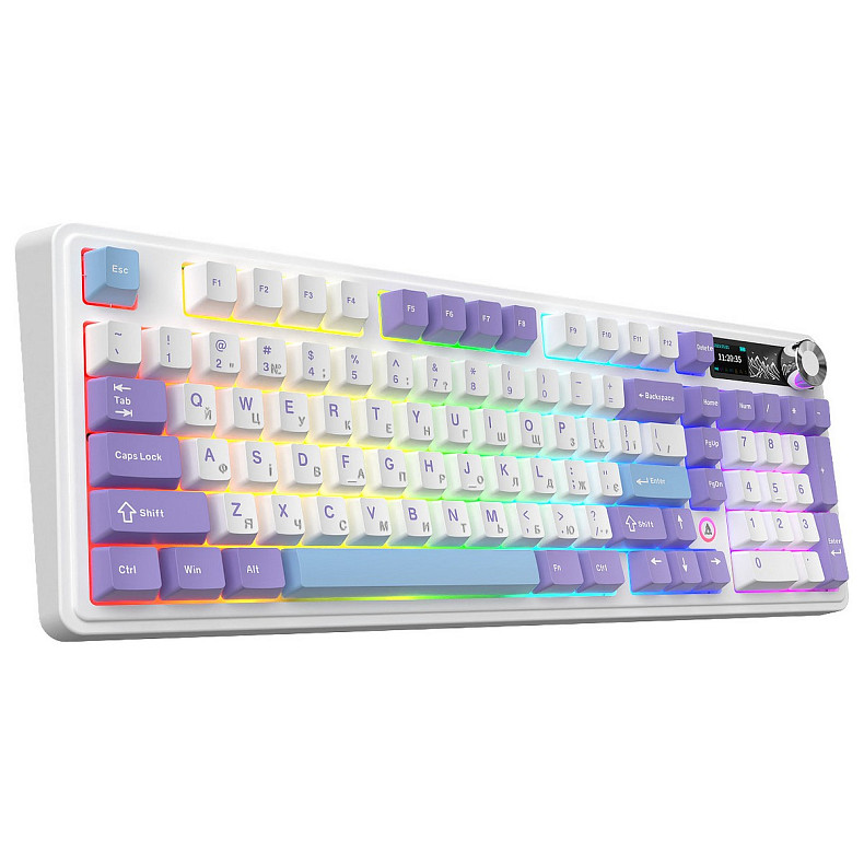 Клавиатура Ajazz AK980 V2 Gift Switch V2 White (AK980-V2-G-PWB)