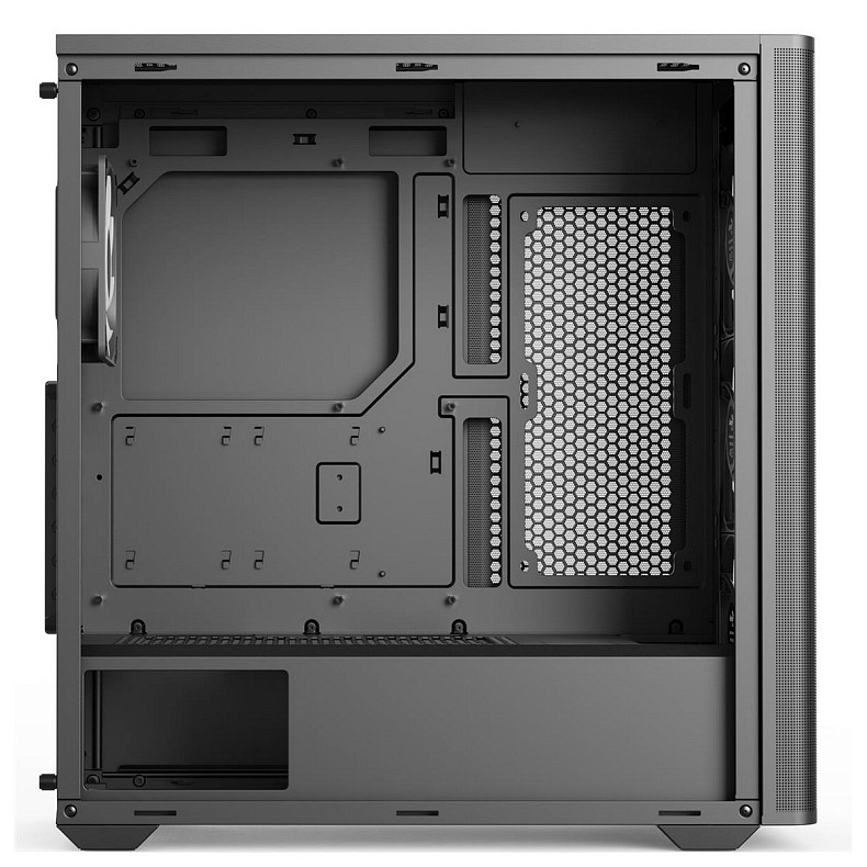 Корпус AeroCool D501A-G-BK-v2 (ACCM-DS01043.11) Black без БП