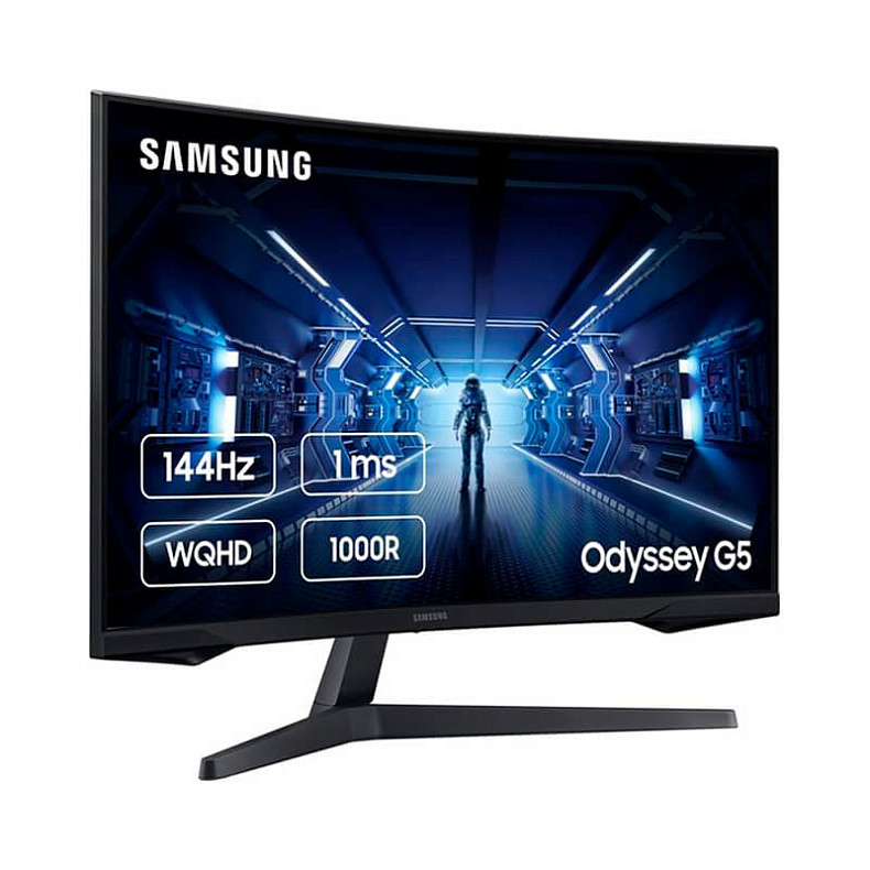 Монитор Samsung 31.5" Odyssey G5 (LC32G55TQWIXCI) VA Black Curved