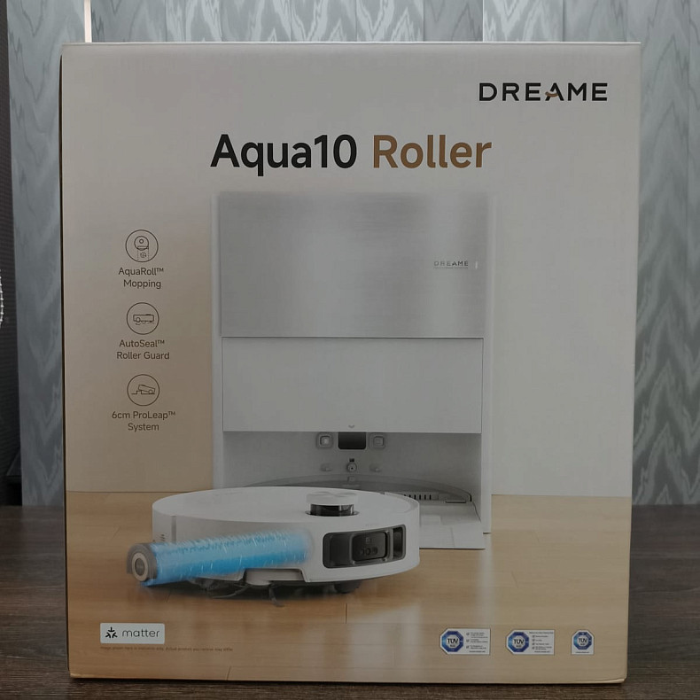 Робот-пилосос миючий Dreame Aqua 10 Roller White - Уцінка