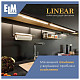 Світильник для підсвічування лінійний світлодіодний ELM Linear 9W 4000К IP20 26-0032