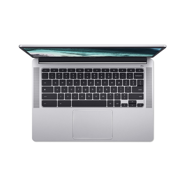 Ноутбук Acer Chromebook CB314-3H 14" FHD IPS, Intel C N4500, 8GB, F128GB, UMA, ChromeOS, серебристый