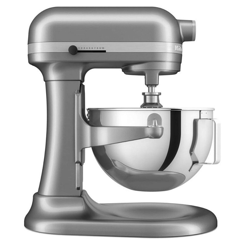Кухонна машина KitchenAid Heavy Duty 5,2 л 5KSM55SXXECU з підйомною чашею, сріблястий