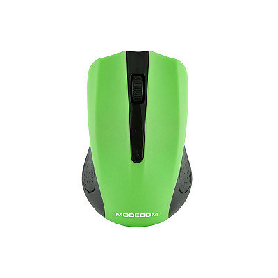 Мишка Modecom MC-WM9, бездротова, 2кн., 1200dpi, нано ресівер чорна-зелена