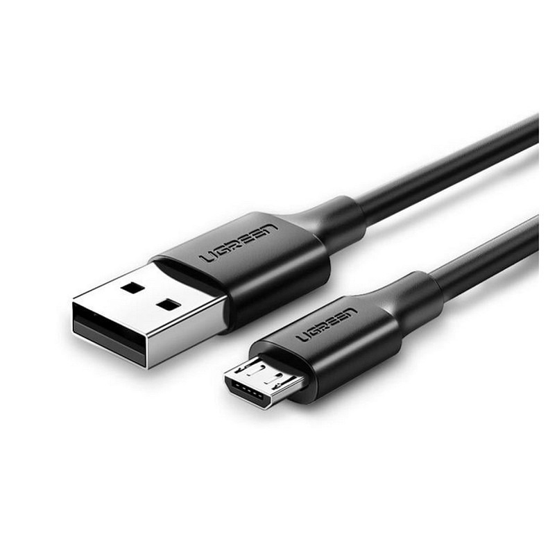 Кабель Ugreen US289 USB - microUSB (M/M), 1.5 м, Black (60137)