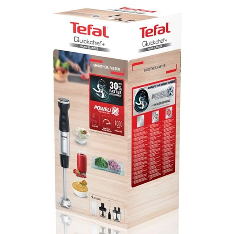 Погружний блендер Tefal Quickchef+ HB67G830