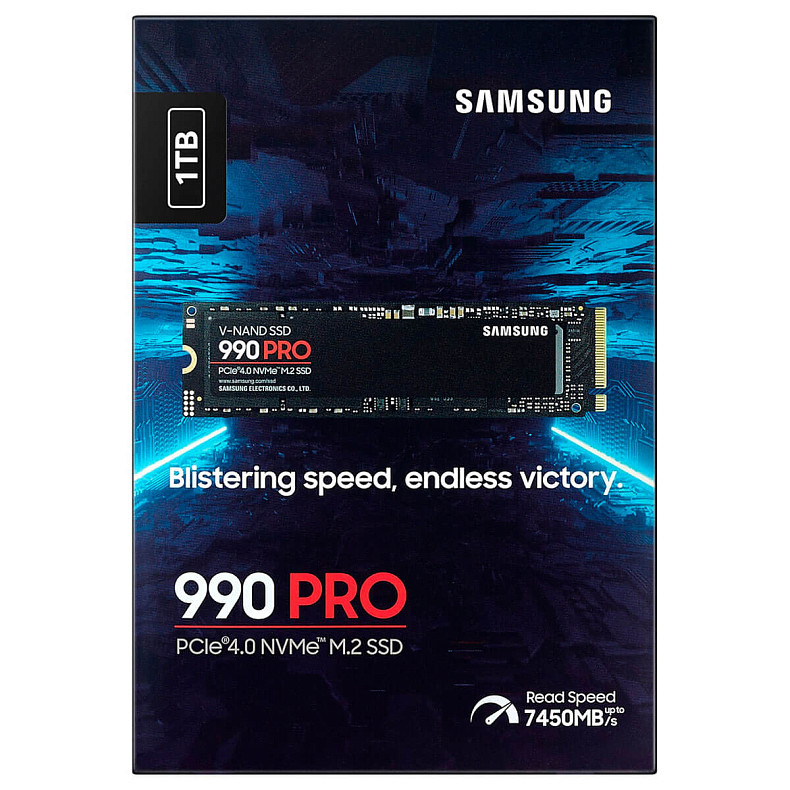 SSD диск Samsung 990 PRO 1 TB (MZ-V9P1T0BW)