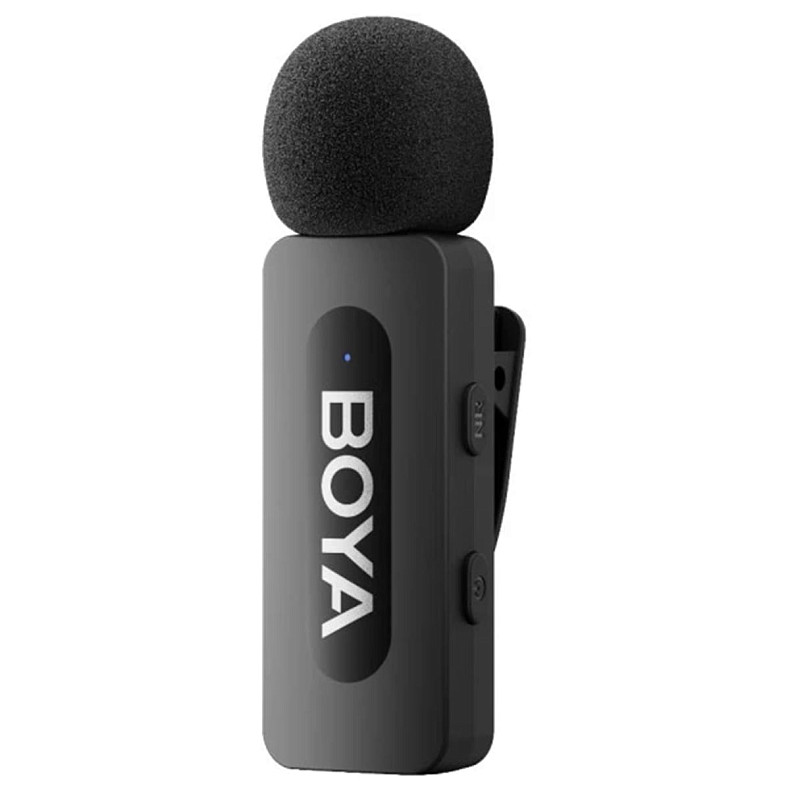 Бездротовий петличний мікрофон BOYA BY-V3 Lightning Black