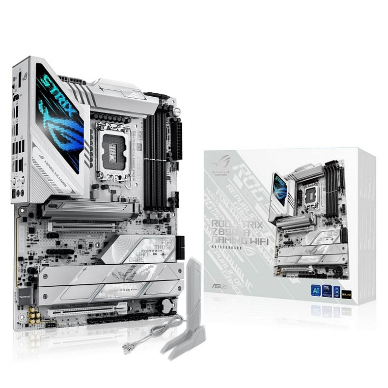 Материнская плата ASUS ROG STRIX Z890-A GAMING WIFI s1851 Z890 4xDDR5 M.2 DP HDMI Wi-Fi BT ATX