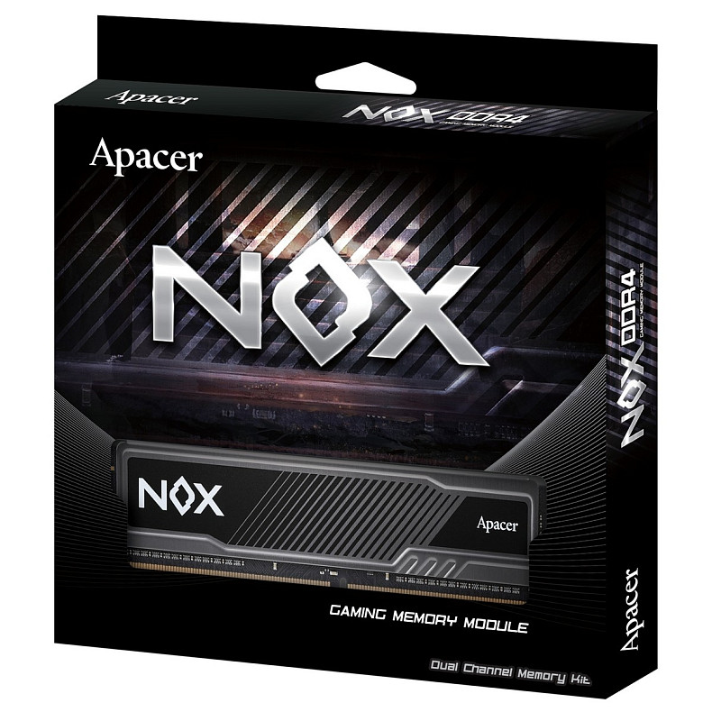 ОЗУ DDR4 2x8GB/2666 Apacer NOX (AH4U16G26C08YMBAA-2)