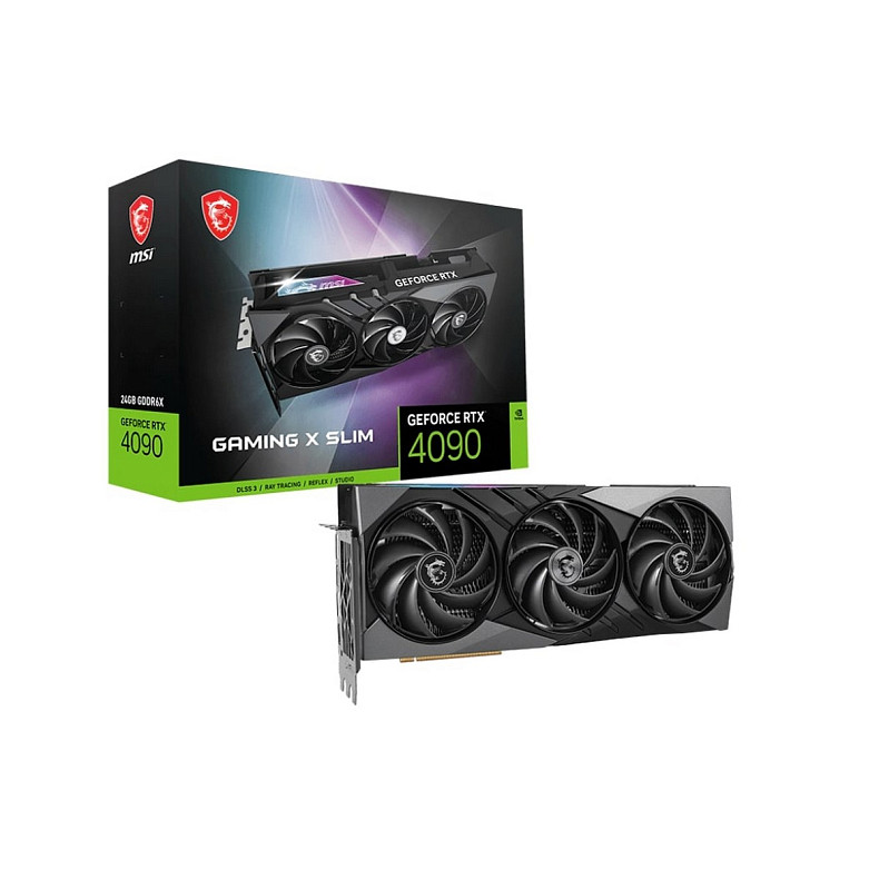 Відеокарта MSI GeForce RTX 4090 24GB GDDR6X GAMING X SLIM (912-V510-405)