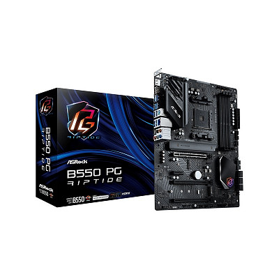 Материнская плата ASRock B550 PG Riptide Socket AM4