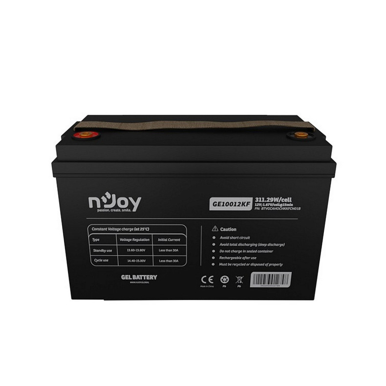 Аккумуляторная батарея Njoy GE10012KF 12V 100AH GEL (BTVGCAHOCHKKFCN01B)
