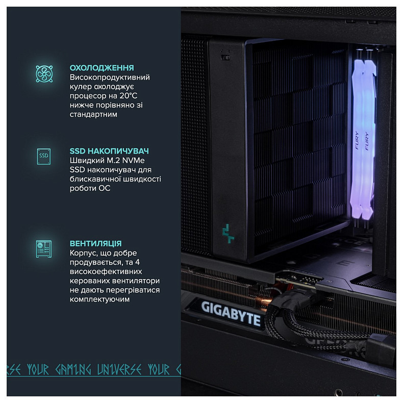 Персональный компьютер ASGARD (A79X.32.S15.46T.5200W)