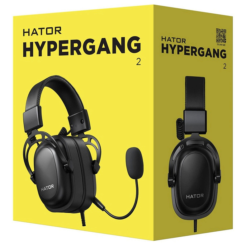 Наушники Hator Hypergang 2 Black (HTA-910)