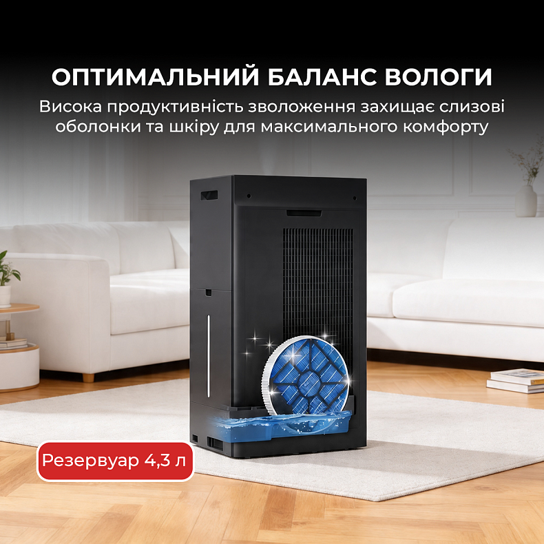 Воздухоочиститель Sharp KI-TX100EU-H