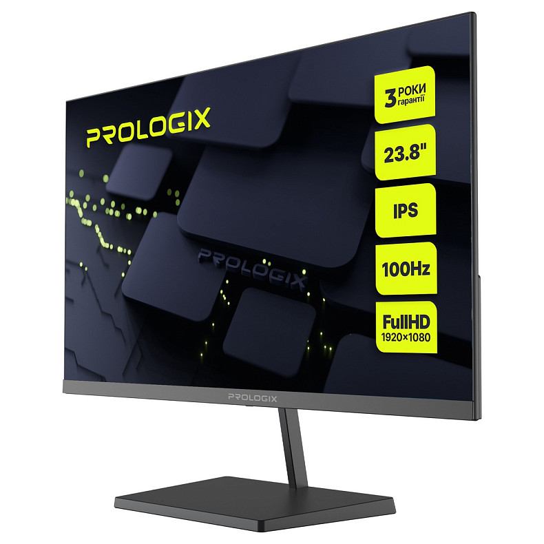 Монітор 23.8" Prologix PL2425HF IPS Black 100Hz