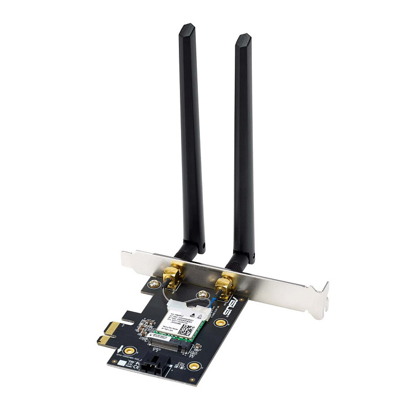 Адаптер WiFi ASUS PCE-BE6500 BE6500, PCI-Express x1, BT5.4