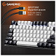Клавиатура GamePro Genesis Metallic MK144B Outemu Red Swithes USB Black