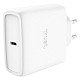 Зарядний пристрій Trust Maxo 65Вт, GaN, USB-C PD/PPS, білий