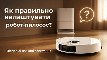 Відповіді на часті запитання: як правильно налаштувати робот пилосос?