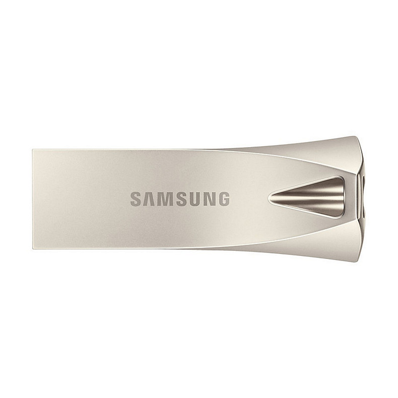 Накопитель Samsung 256GB USB 3.1 Type-A Bar Plus Серебряный (MUF-256BE3/APC)