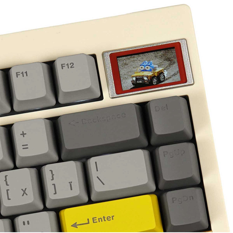 Клавиатура EPOMAKER TH80 PRO V2 Wisteria Tactile White (TH80-PROV2-W-WT)