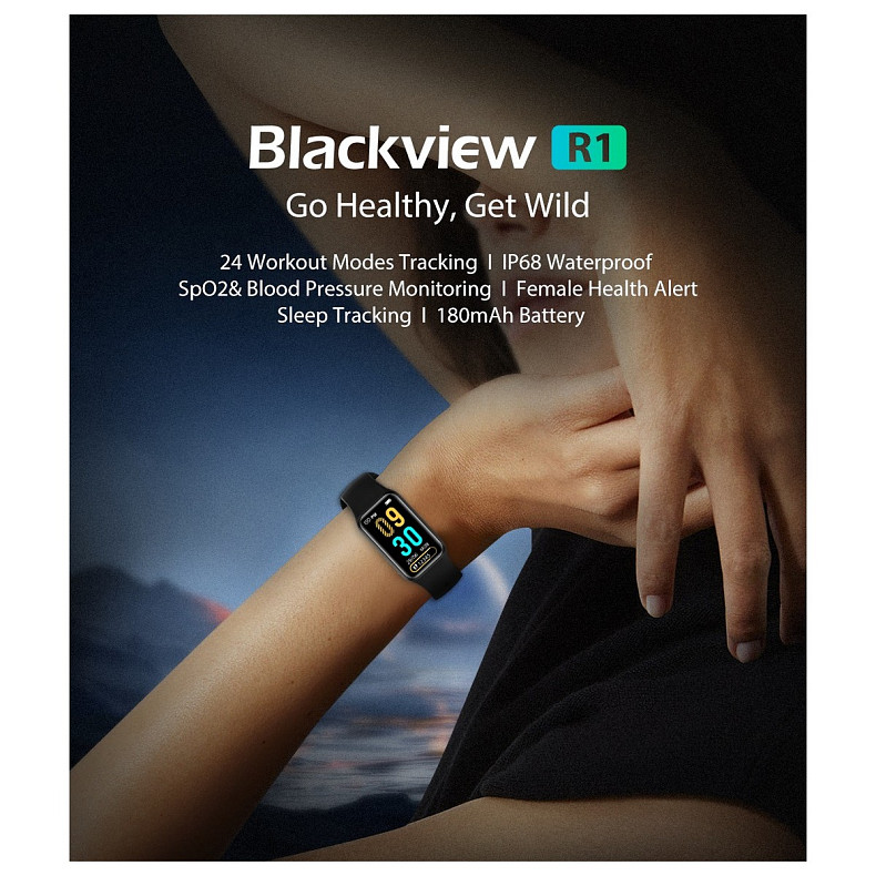 Смарт-годинник Blackview R1 Green