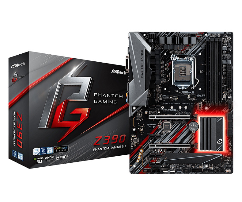 Материнская плата ASRock Z390_PHANTOM_GAMING_SLI