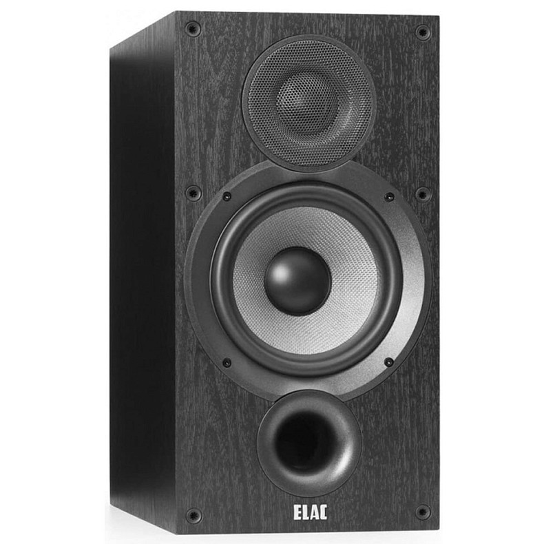 Акустика Elac Debut 2.0 Bookshelf Speakers DB62 Black Brushed Vinyl (1шт)