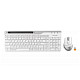 Комплект бездротовий A4Tech FB2535C Icy White USB