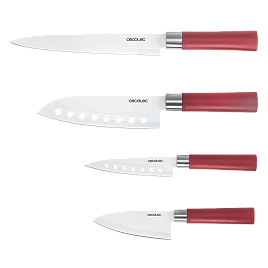 Набор ножей Cecotec 4 Santoku Ceramic-Coated Kit