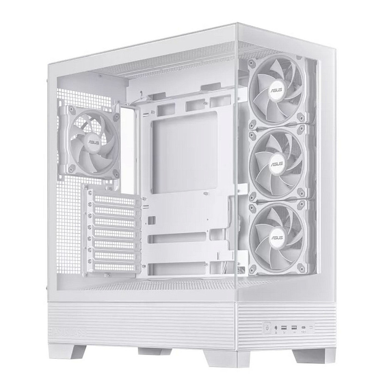 Корпус Asus A31 Plus White Tempered Glass без БП (90DC00R3-B19000)