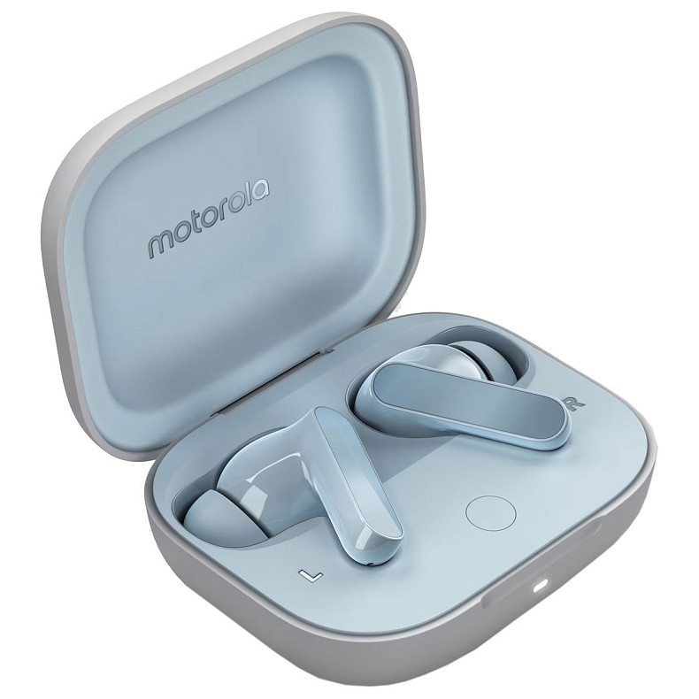 Наушники Motorola Moto Buds Glacier Blue (PG38C05749)