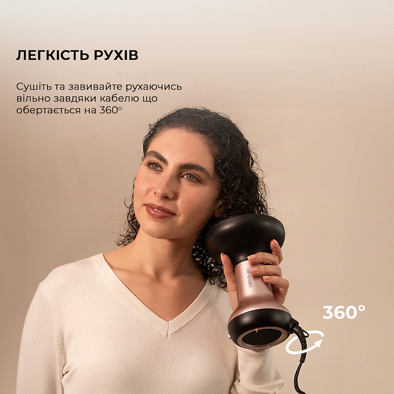 Фен CECOTEC Ionicare MagiCurls Black (CCTC-04416)