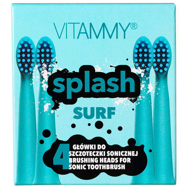 Головки для звуковой зубной щетки VITAMMY Splash surf