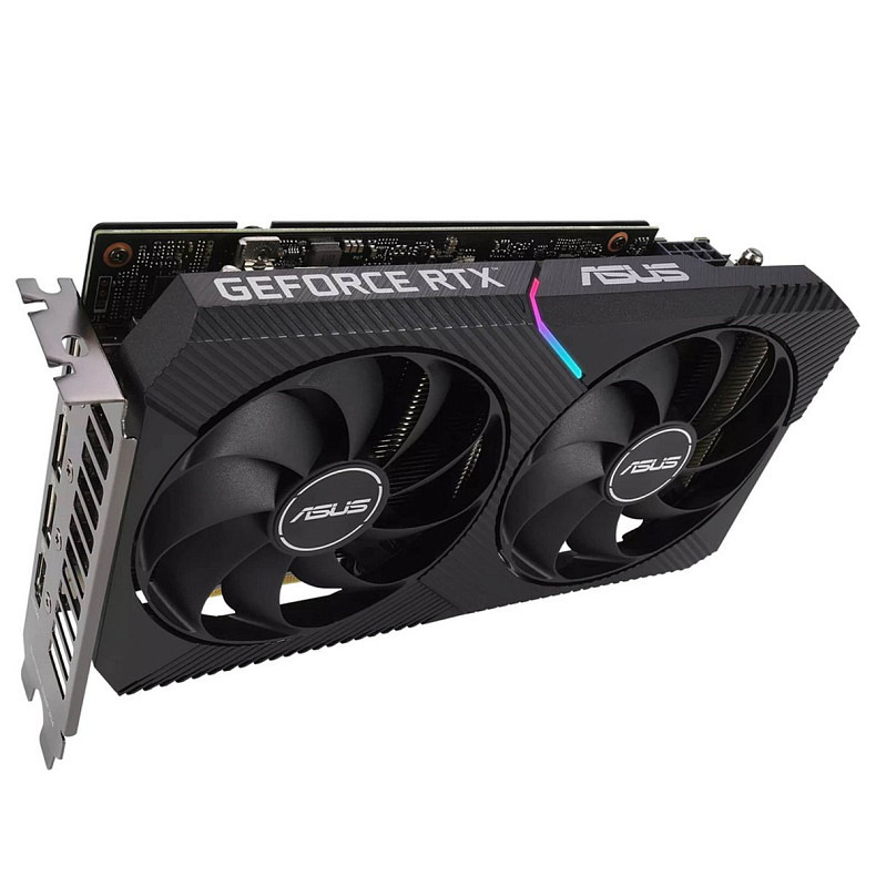 Відеокарта ASUS GeForce RTX 3060 12GB GDDR6 DUAL OC V2 DUAL-RTX3060-O12G-V2 (90YV0GB2-M0NA10)