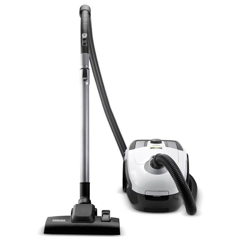 Пилосос Karcher мішковий VC 2.8, 700Вт, 2л, НЕРА, білий