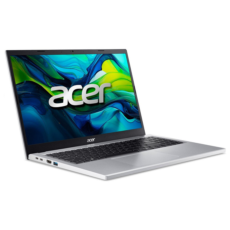 Ноутбук Acer Aspire Go AG15-32P 15.6" FHD, Intel C N150, 8GB, F256GB, UMA, Lin, сріблястий