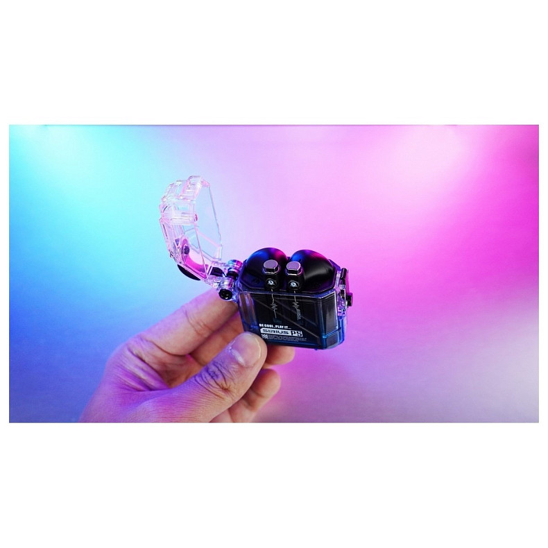 Наушники Gravastar Sirius P5 Transparent Blue (GRAVASTARP5_XTAL_BLU_V2)