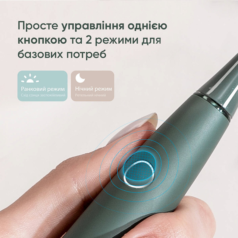 Електрична зубна щітка Oclean Air 2T Green - зелена