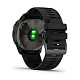 Спортивные часы Garmin Fenix 6X Pro Solar Titanium Carbon Grey DLC with Black Band