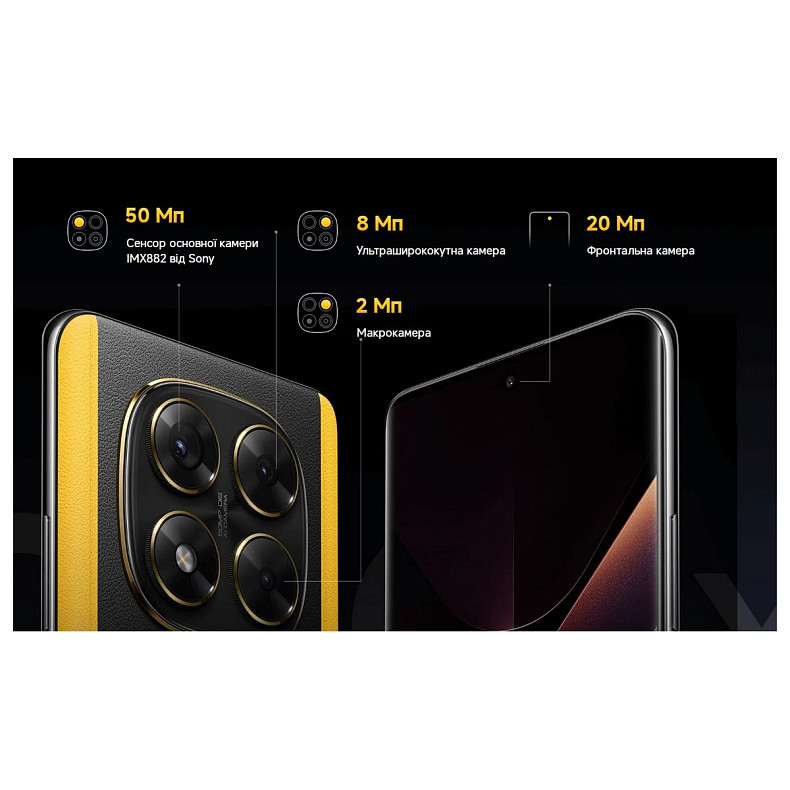 Смартфон Xiaomi Poco X7 8/256GB Black