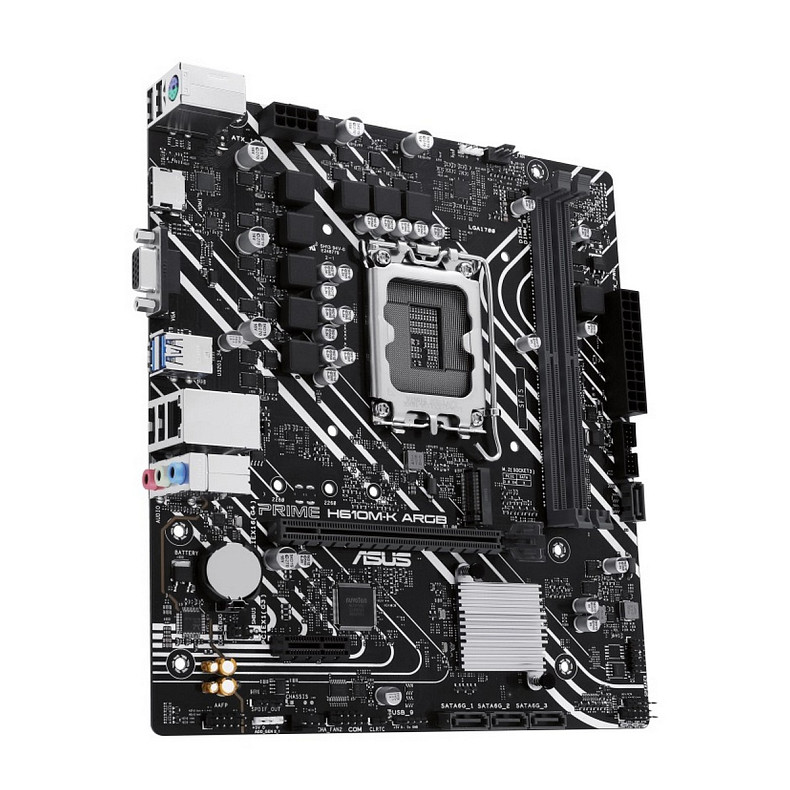 Материнская плата Asus Prime H610M-K ARGB Socket 1700