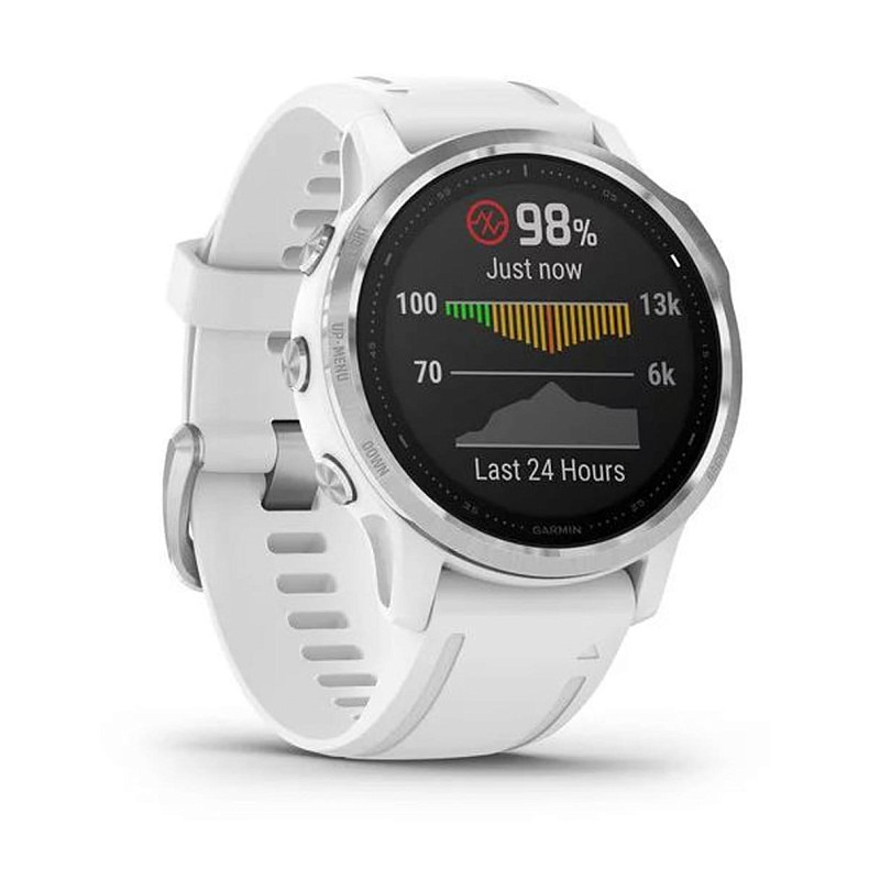 Мультиспортивные часы GARMIN Fenix 6S White with White Band