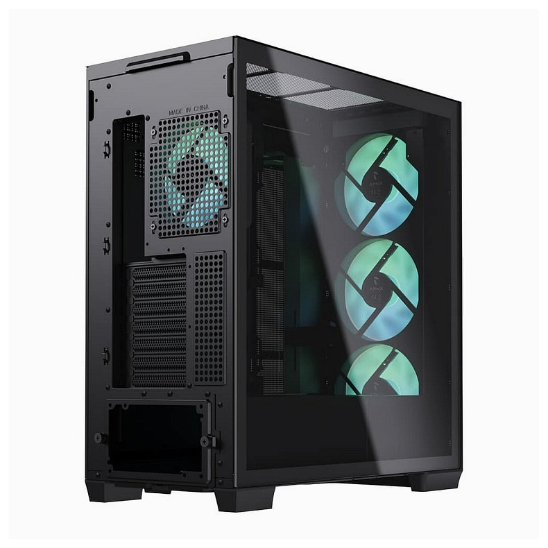 Корпус APNX Creator C1-R (APCM-CR01243.11) Black без БП