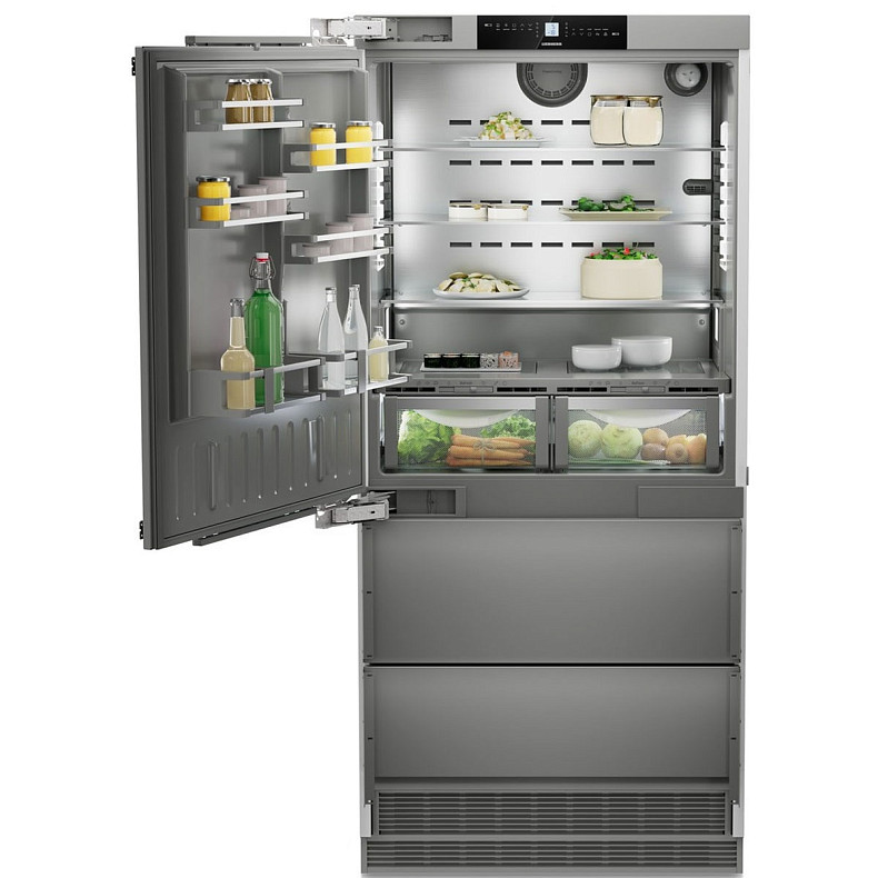 Вбудований двокамерний холодильник Liebherr ECBNe 8871 617